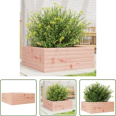 Obrázok produktu pre The Living Store Kvetináč 60x60x23 cm z masívneho dreva duglasky