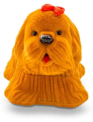 Produktbild von Wildleder-Geschenkbox Hund KDET5