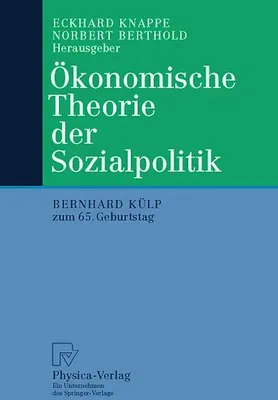 Immagine prodotto di Ökonomische Theorie der Sozialpolitik