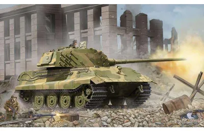Modellbausatz 100 Teile Kunststoff Fahrzeug Panzer TRU01538
