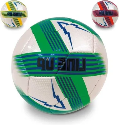 Produktbild von Famanu Fußball Größe 5 - 400 g, gelb-grün-rot