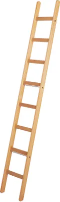 Produktbild von Iller Holz Anlegeleiter Bauleiter mit Vierkantholmen 7 Sprossen
