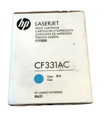 Produktbild von Toner HEWLETT PACKARD CF331AC  CLJ M651 CARTRIDGE CYAN
