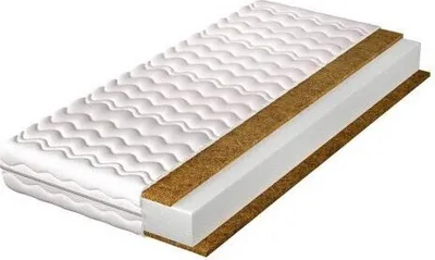 Produktbild von Oboustranná pěnovo-kokosová matrace s vyšší tvrdostí Karnik 15 90x200