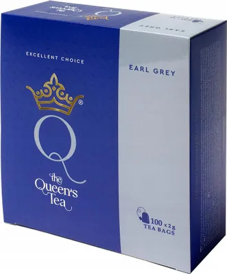 Obrázok produktu pre Čierny čaj Earl Grey, 100 čajových vrecúšok