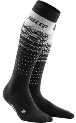 Produktbild von CEP ski thermo merino socks, women black/grey II
