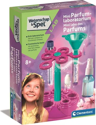 Produktbild von Clementoni Science & Play Mini Lab Parfum, Experimentier-Set, Chemie, 8 Jahr(e)