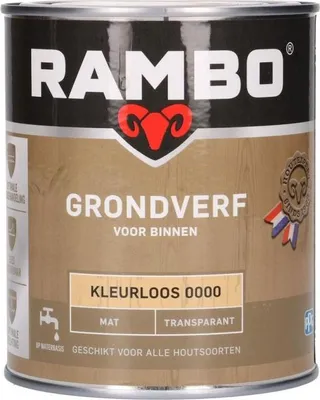 Produktbild von Grundierung transparent matt 0,75l Rambo
