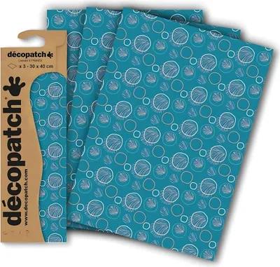 Produktbild von Clairefontaine Decopatch Décopatch C858C Papier, Mehrfarbig