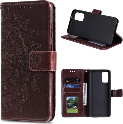 Obrázek produktu pro Huawei P Smart 2021 pouzdro na mobilní telefon flipové pouzdro kryt ochranný kryt taška mandala