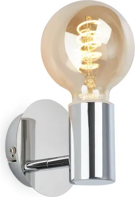 Produktbild von Wandleuchte 10 cm exk. E27 max. 10 Watt IP44 Spritzwasserschutz weiß Briloner