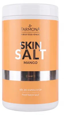Image de FARMONA Professional Skin Salt Mango - Sel de bain pour les pieds - Pour les callosités - 1250g