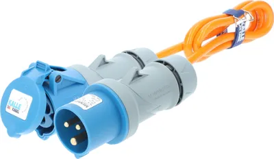 Produktbild von Kalle Verlängerungskabel CEE 230V 16A 2,5mm² Extreme Signal Orange IP44 1,5 Meter