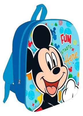 Produktbild von Disney Mickey Fun Starts 3D Rucksack, Tasche 30 cm