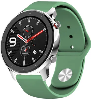 Produktbild von Strap-it Xiaomi Amazfit GTR Sportarmband (Armeegrün)