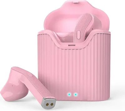 Immagine prodotto di H19T Cuffie Bluetooth TWS Sport Fitness Cuffie senza fili ad ampia compatibilità con scatola di ricarica da 350mAh Rosa
