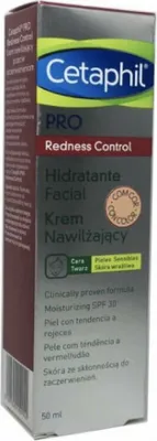 A box of Cetaphil Pro Redness Control moisturizer.