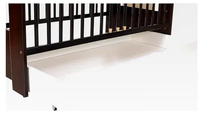Produktbild von Schubladenbettkasten mit Rollen zur Aufbewahrung von Kleidung, Bettdecken, Bettzeug oder Spielzeug für 120x60 cm Betten