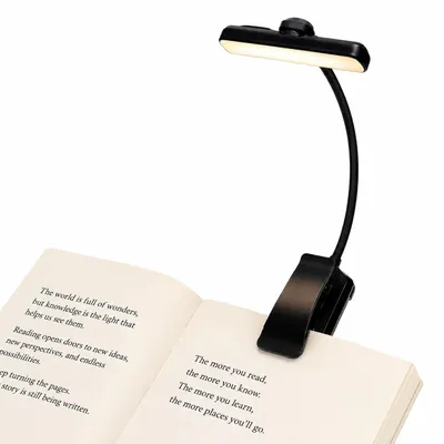 Produktbild von INF Tragbare Clip-On Leselampe - Augenschutz Buchlampe