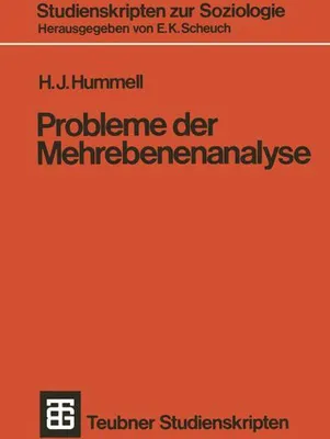 Produktbild von Probleme der Mehrebenenanalyse