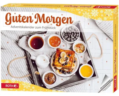 Produktbild von Adventskalender 'Frühstücks-Adventskalender' bestückt