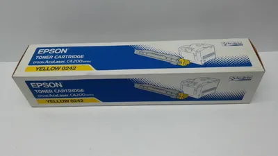 Productafbeelding van Epson S050242 Toner cartridge - Geel - Voor laserprinters - 8500 pagina's