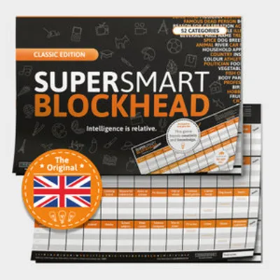 Produktbild von SUPER-SMART-BLOCKHEAD - "Intelligence is relative"