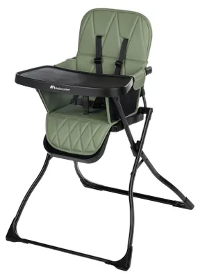 Immagine prodotto di Bebeconfort Lily, seggiolone per bambini, 6 mesi-3 anni, 9-15 kg, seggiolone ultracompatto, pieghevole, leggero (4 kg), facile da pulire, Verde Minerale