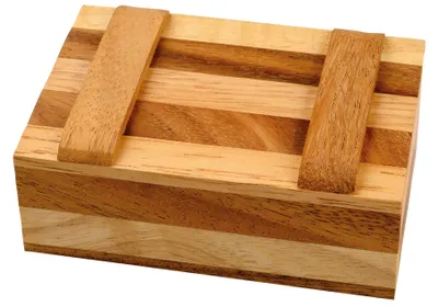 Produktbild von Philos Puzzle Schatzkiste Holz Geschicklichkeitsspiel für Kinder und Erwachsene
