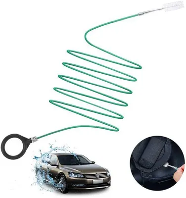 Immagine prodotto di Azomor Spazzola flessibile da 300 cm per tettucci apribili e bocchette di scarico delle auto