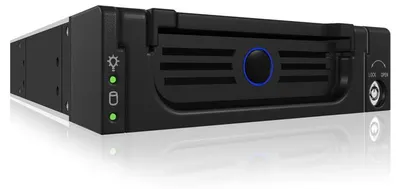 Zdjęcie produktu dla ICY BOX IB-138SK-B-II, Panel nośny, Czarny, 2.5", SATA, Aluminium, 1 went.