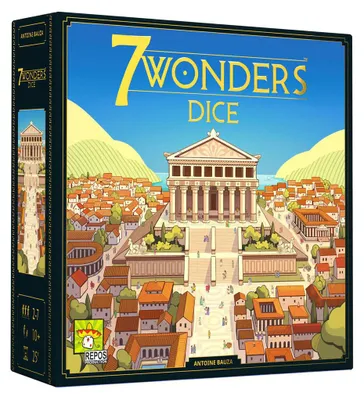 Produktbild von Asmodee 7 Wonders Dice, Brettspiel, Strategie, 10 Jahr(e), 25 min