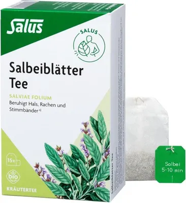 Produktbild von Salus Salbeiblätter Tee 15 Filterbeutel