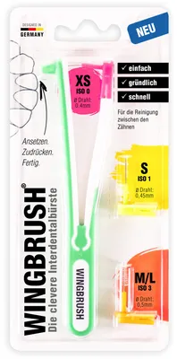 Obrázok produktu pre Štartovacia sada WINGBRUSH s 3 kefkami, 1 ks ZBU