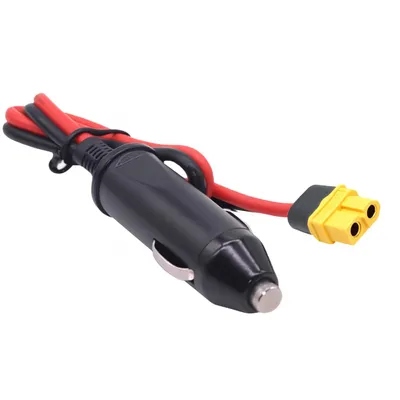 Produktbild von G50 XT60 Buchse auf Stecker Auto Zigarettenanzünder Adapter – KFZ Ladekabel 12V/24V Netzadapter