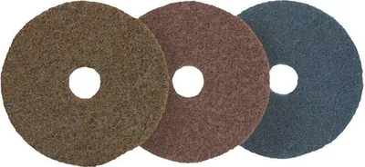 Produktbild von Schleifvliesscheibe 125 mm very fine blau vorgestanzt