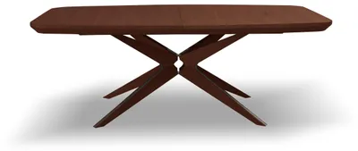 Produktbild von Masseno Ausziehbar Esstisch SOLIDO 200 - 300 cm x 110 cm Rechteckig Tisch für Wohnzimmer, Küche, Braun