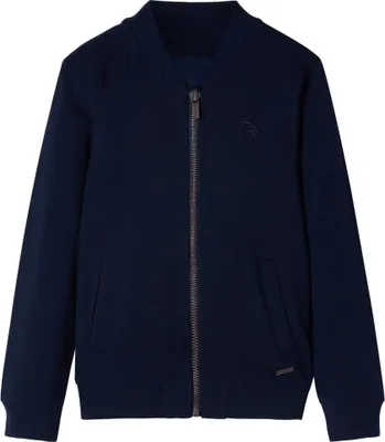 Produktbild von Kinder-Sweatshirt mit Reißverschluss Marineblau 104
