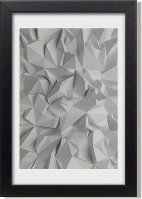 Produktbild von Bild 20x30 MDF-Rahmen, Wandkunst 3D-Abstraktion