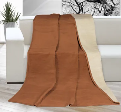 Obrázok produktu pre Prikrývka Kira Plus manželská posteľ 200x230cm hnedá/béžová