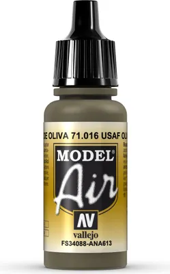 Image de Vert foncé 016 Vallejo Model Air 17 ml Peinture pour aérographe