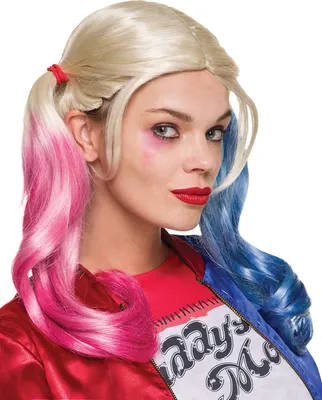 Produktbild von Rubie's Harley Quinn Perruque für Erwachsene Halloween