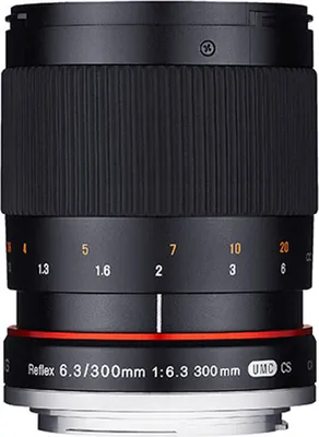 Produktbild von Samyang 300mm F6.3 Spiegelobjektiv Sony A Tele manuell APS-C Schwarz