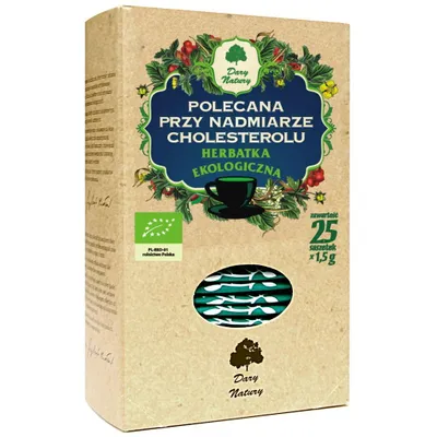 Obrázok produktu pre AJ ODPORAN PRE NADMERN CHOLESTEROL(25 x 1,5 g) 37,5 g - DARY NATURY