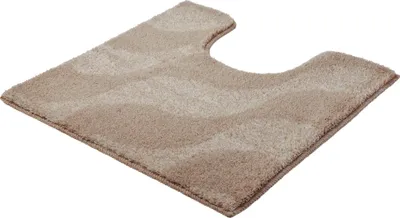 Produktbild von Kleine Wolke WC-Vorleger ONDA Macadamia 55 x 55 cm mit Ausschnitt