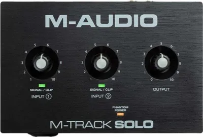 Zdjęcie produktu dla M-Audio M-Track Solo Interfejs audio USB