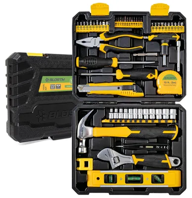 Produktbild von Werkzeugset, 57-teilig – Komplette Handwerkzeuge für Reparaturen