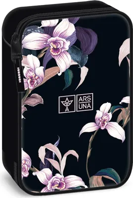 Obrázek produktu pro ARS UNA - Patrový penál na 1 zip BOTANIC ORCHID