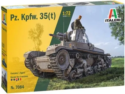 Obrázek produktu pro Pz. Kpfw. 35(t) - Italeri Model Kit 7084 1:72