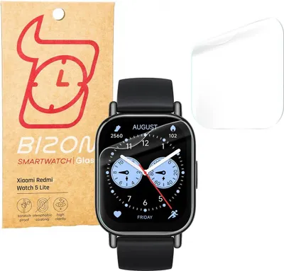 Produktbild von Bizon Glass Uhr Hydrogel Xiaomi Redmi Uhr 5 Lite [2 PACK]